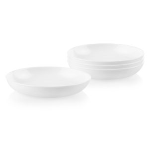 Alternative view of Corelle Winter Frost White Dinnerware Set C Service for 8 + Meal Bowls