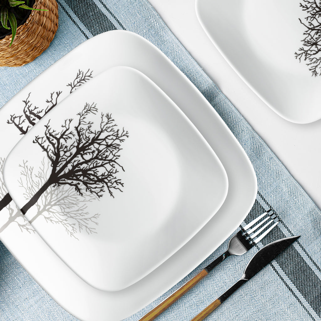 Corelle® Timber Shadows 18-piece Dinnerware Set. Service for 6 - Image 7