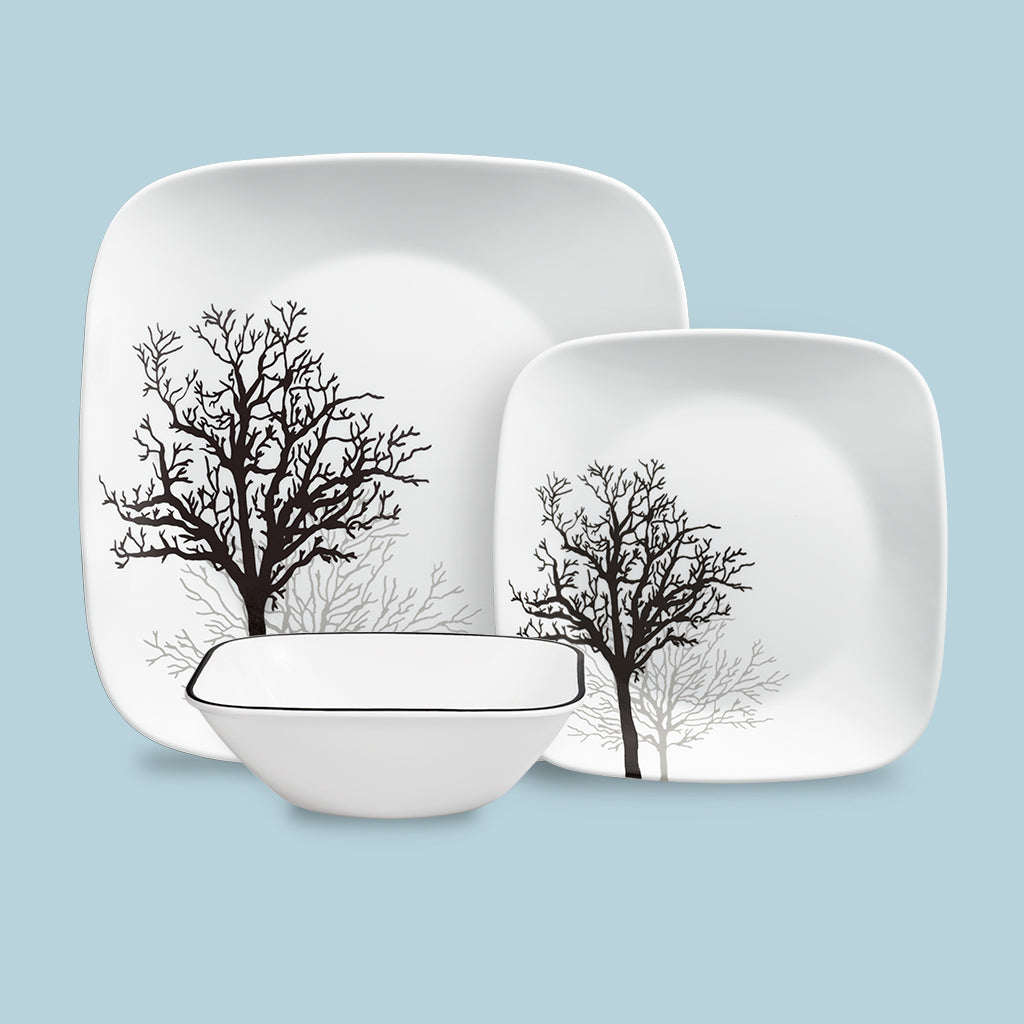 Corelle® Timber Shadows 18-piece Dinnerware Set. Service for 6 - Image 6