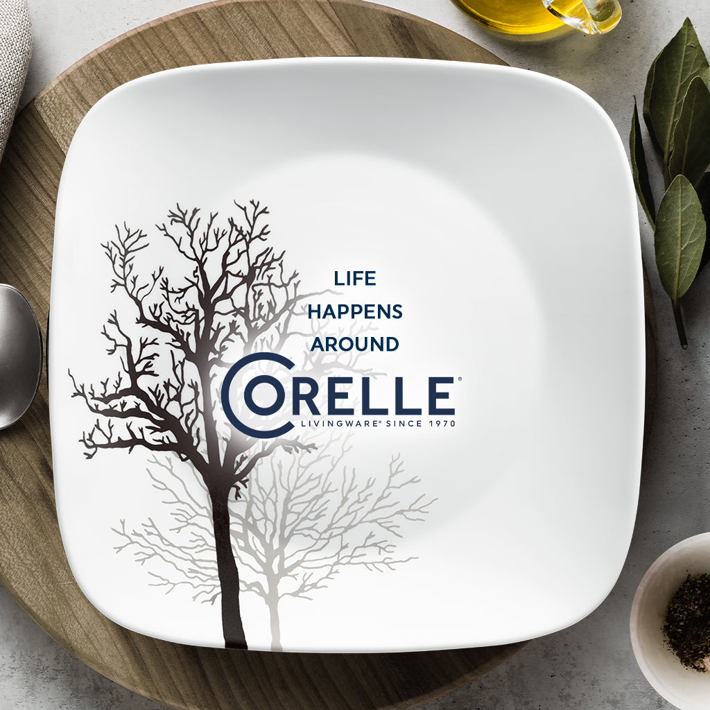 Corelle Timber Shadows 12-piece Dinnerware Set. Service for 4 - Image 4