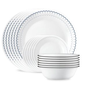 Corelle Caspian Lace 18-piece Dinnerware Set. Service for 6