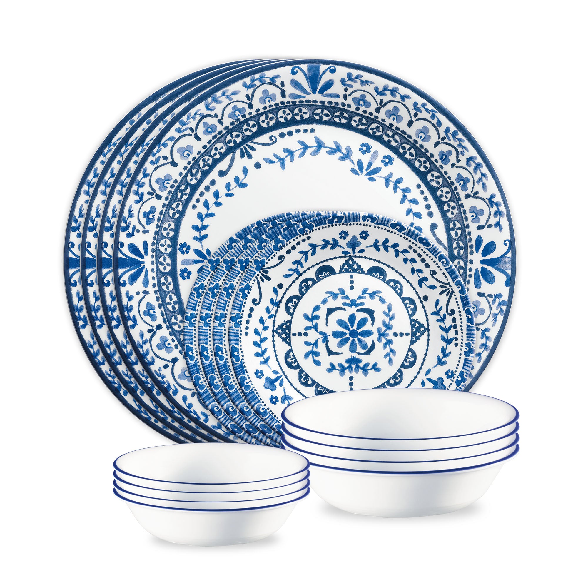 Corelle Portofino 16-piece Dinnerware Set. Service for 4