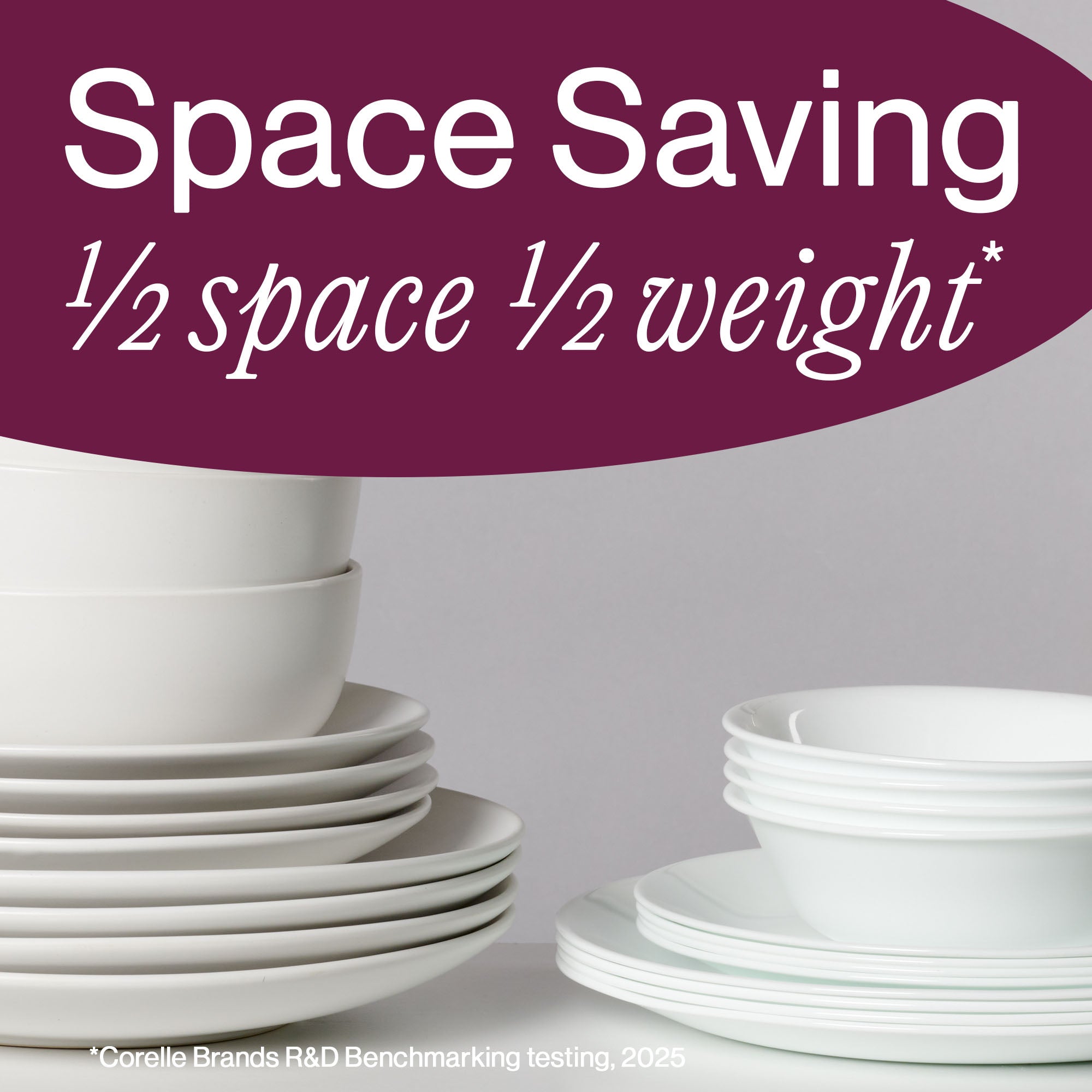 Corelle Rolling Waves 12-piece Dinnerware Set. Service for 4 - Image 8