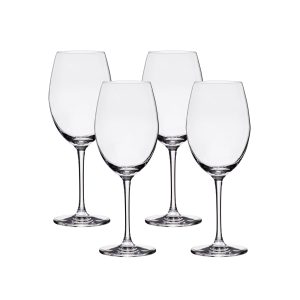 Lucaris Bangkok Bliss Cabernet Glasses (4-Pieces). 16-ounce. Dishwasher Safe. Lead-free Crystalline