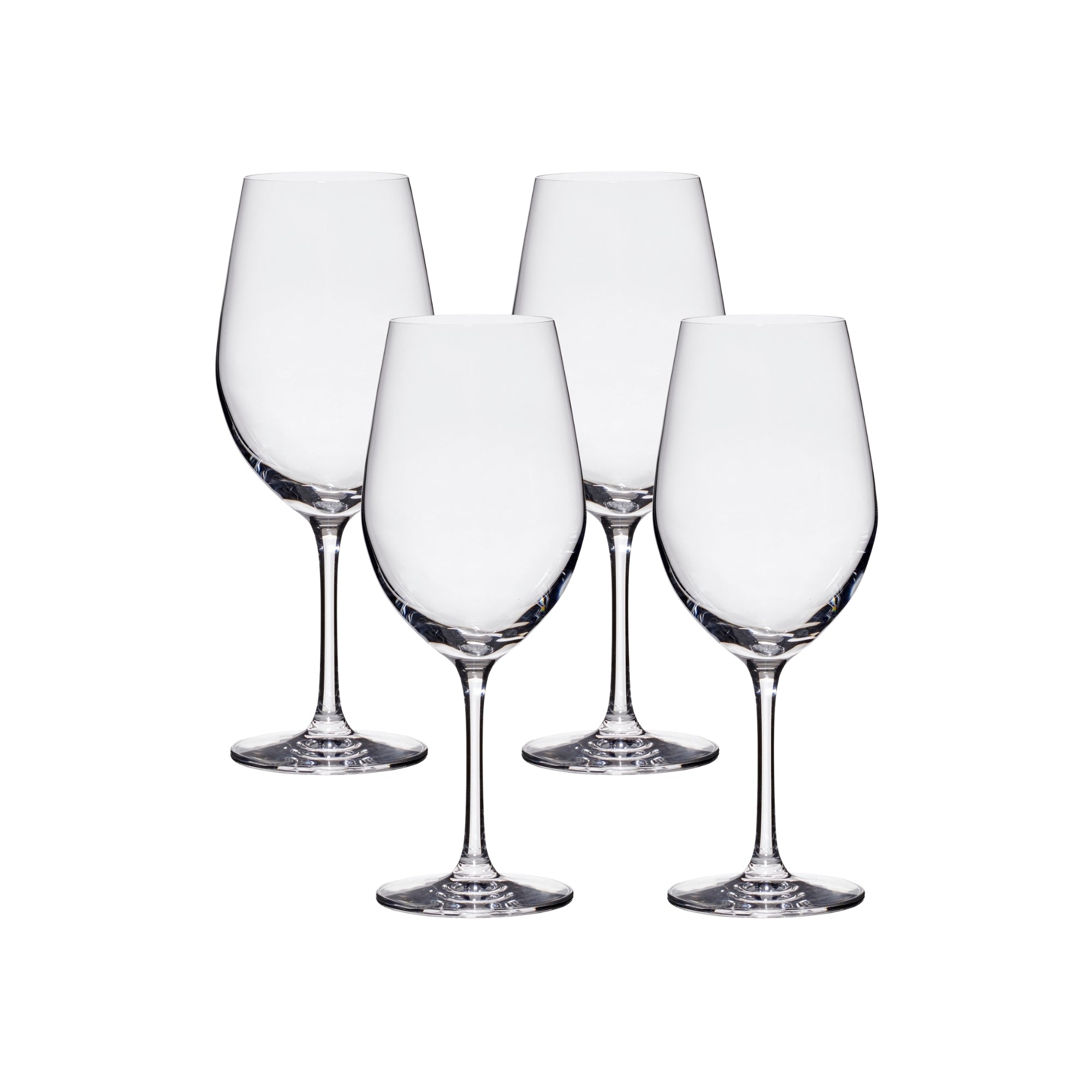 Lucaris Tokyo Temptation Cabernet Glasses (4-Pieces). 16-ounce. Dishwasher Safe. Lead-free Crystalline