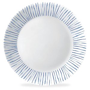 Corelle Botanical Stripes 10.25 Dinner Plate