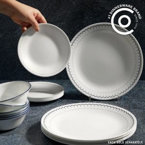 Alternative view of Corelle Caspian Lace 6.75 Appetizer Plate
