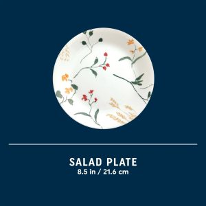 Alternative view of Corelle Wildflower Scatter 8.5 Salad Plate