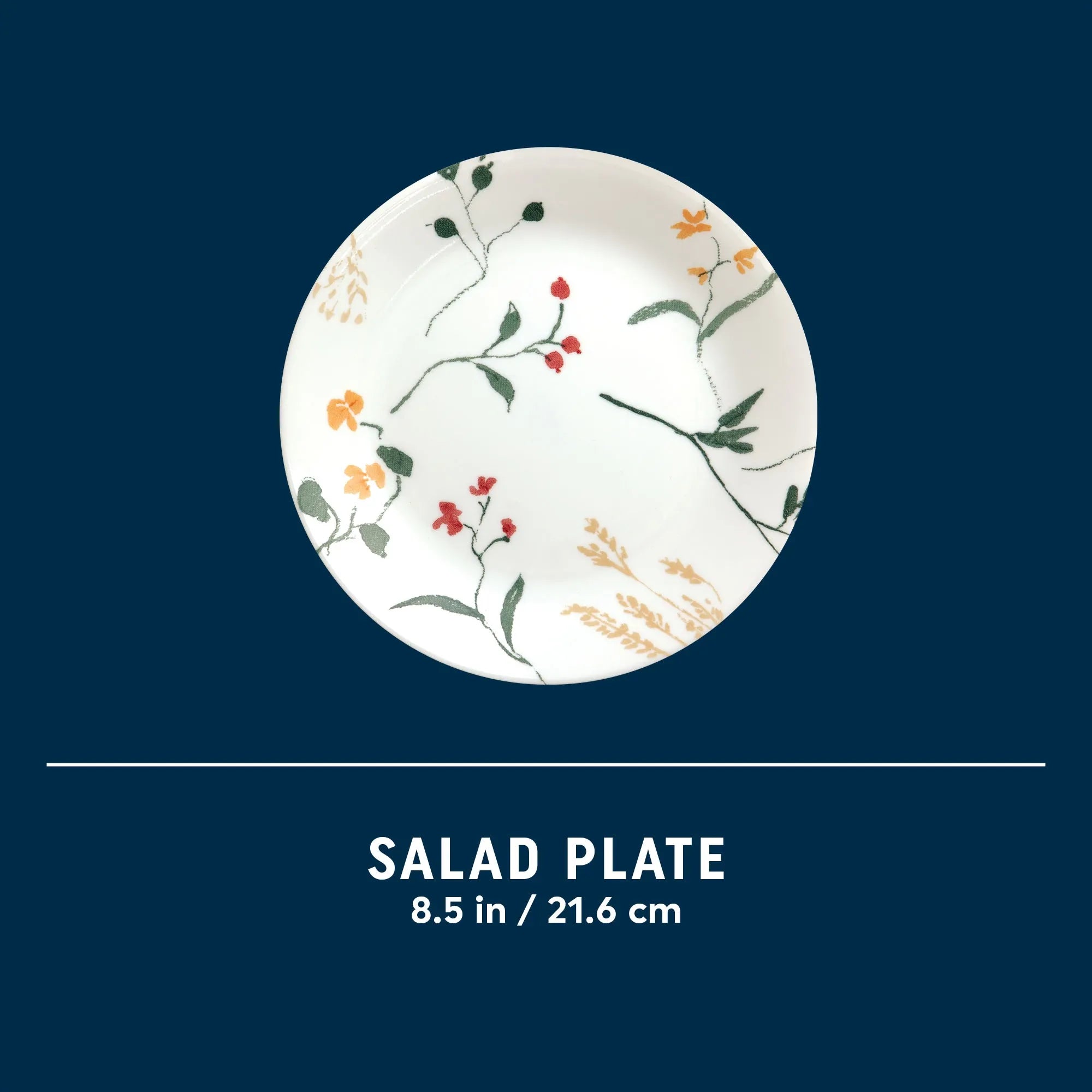Corelle Wildflower Scatter 8.5 Salad Plate - Image 2