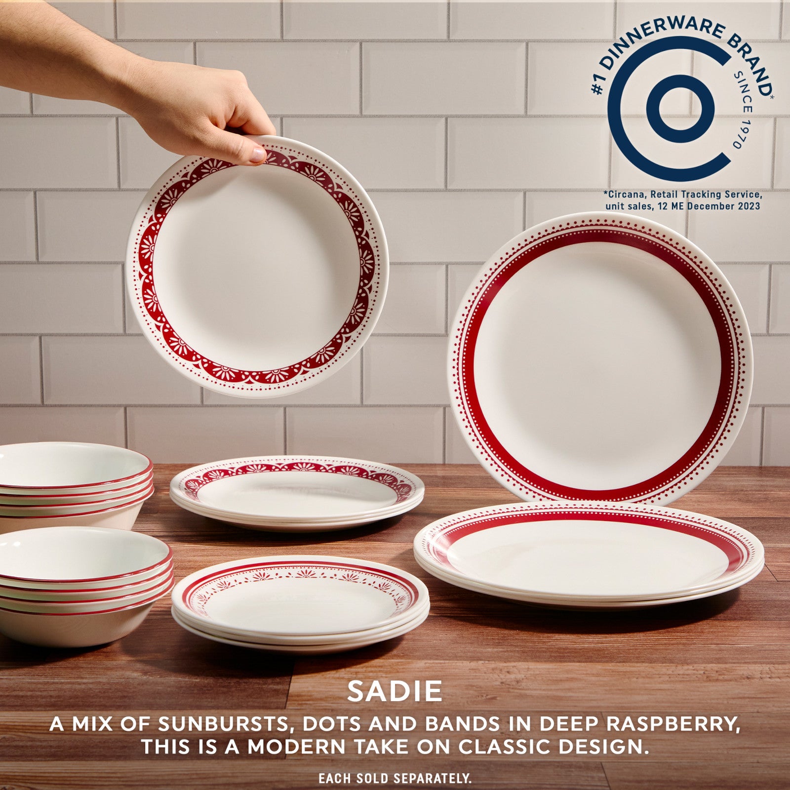 Corelle Sadie 8.5 Salad Plate - Image 2