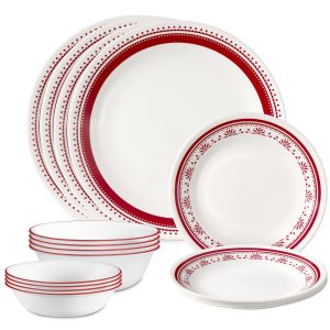 Corelle® Sadie 16-piece Dinnerware Set. Service for 4