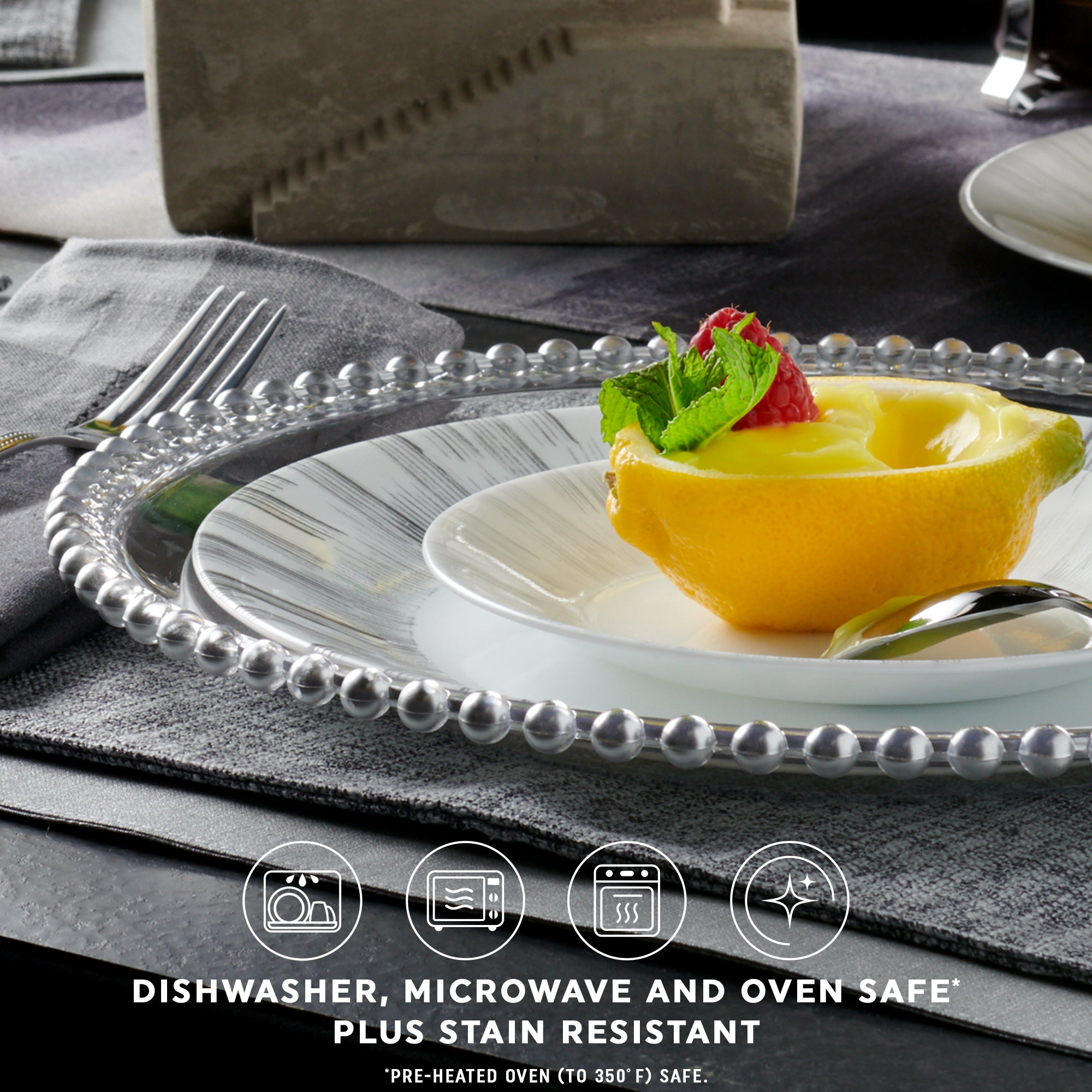 Corelle Arica 18-piece Dinnerware Set. Service for 6 - Image 4
