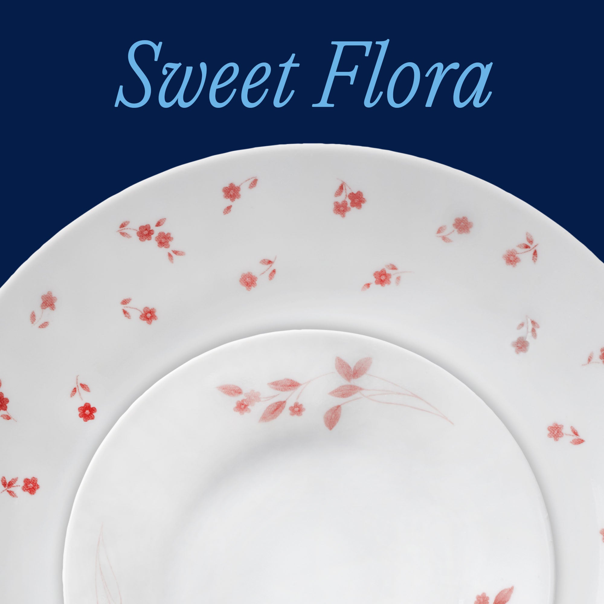 Corelle Sweet Flora 18-piece Dinnerware Set. Service for 6 - Image 2