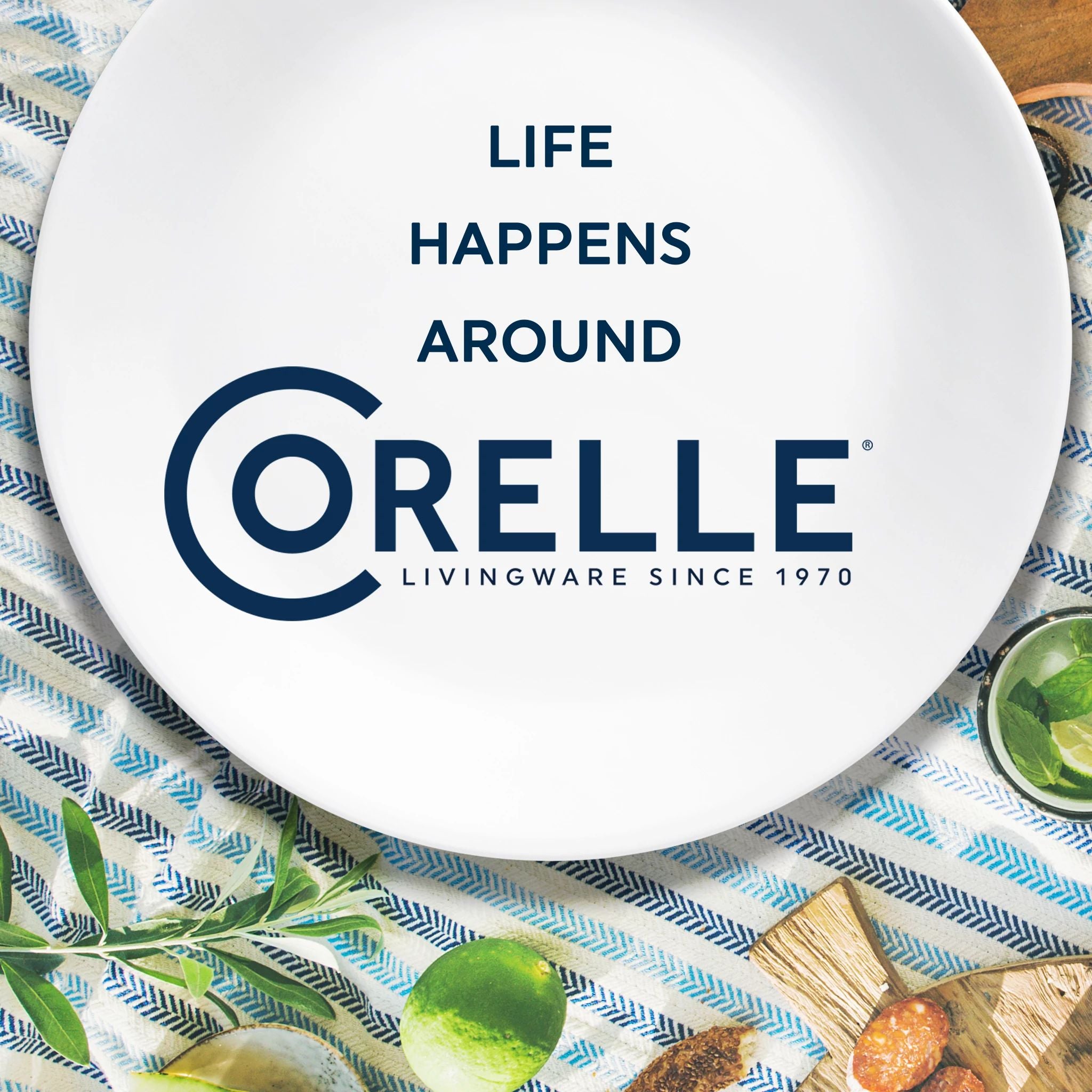 Corelle Cherish 12.25 Serving Platter - Image 5