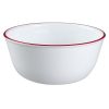 Corelle Red Banded 28-ounce Large Soup Bowl