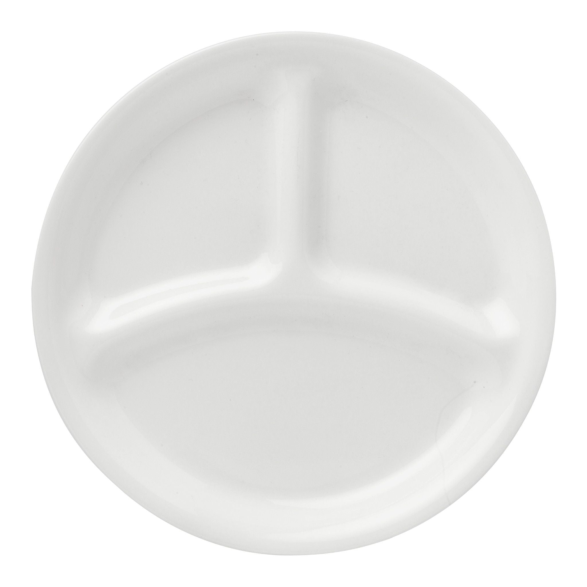 Corelle Winter Frost White 8.5 Divided Salad Plate